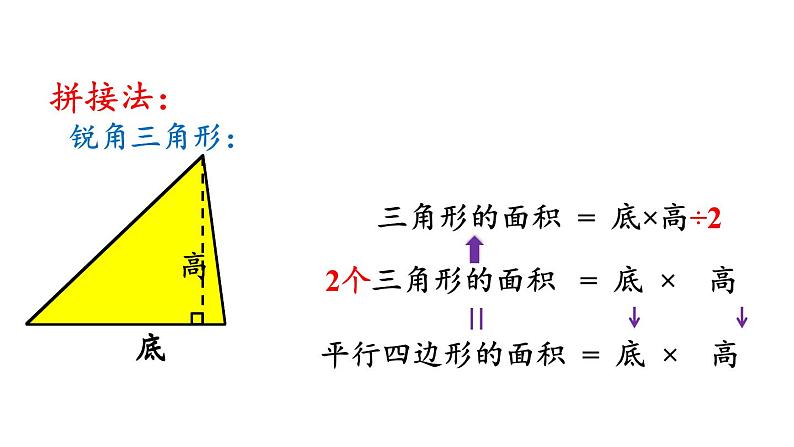 小学数学人教版五年级上册6.3 三角形的面积教学课件（2023秋新版）05