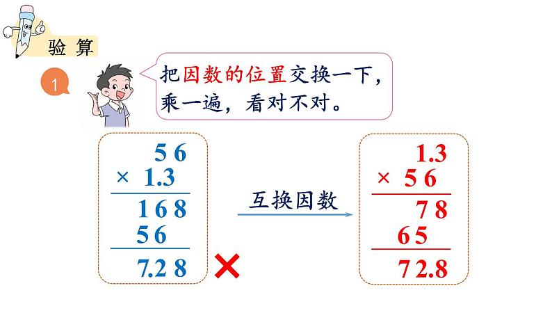 小学数学人教版五年级上册1.6 小数乘法的应用教学课件（2023秋新版）08