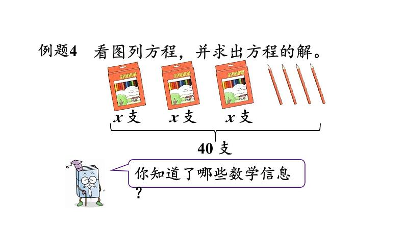 小学数学人教版五年级上册5.2.7 解稍复杂的方程教学课件（2023秋新版）第3页