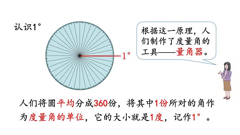 小学数学人教版四年级上册3.2 角的度量教学课件（2023秋新版）03