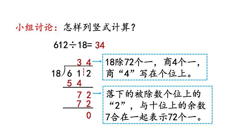 小学数学人教版四年级上册6.2.8 商是两位数的除法教学课件（2023秋新版）第7页