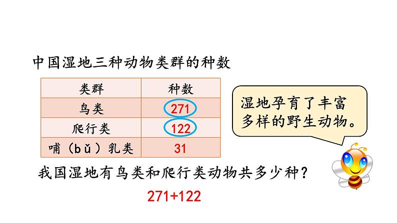 小学数学人教版三年级上册4.1.1 三位数加三位数（1）教学课件（2023秋新版）05