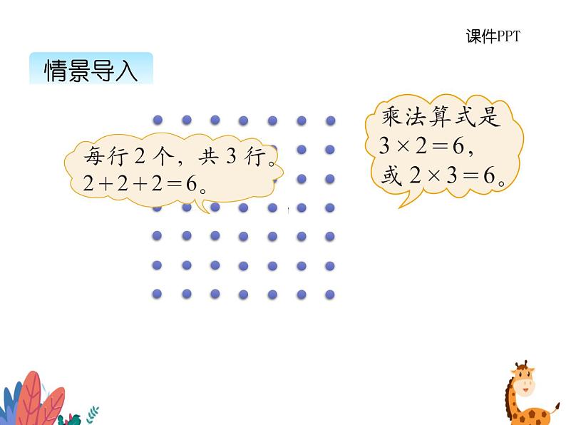 北师大版数学二年级上册 3.3有多少点子 课件03