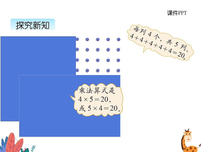 北师大版数学二年级上册 3.3有多少点子 课件05