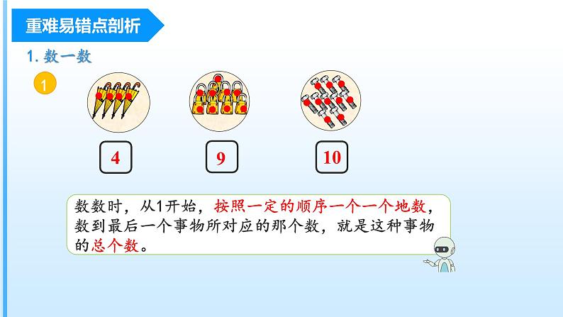 【期中复习】人教版数学一年级上册-第一单元《准备课》单元复习课件04