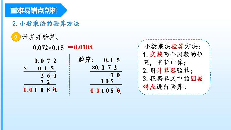 【期中复习】人教版数学五年级上册-第一单元《小数乘法》单元复习课件06