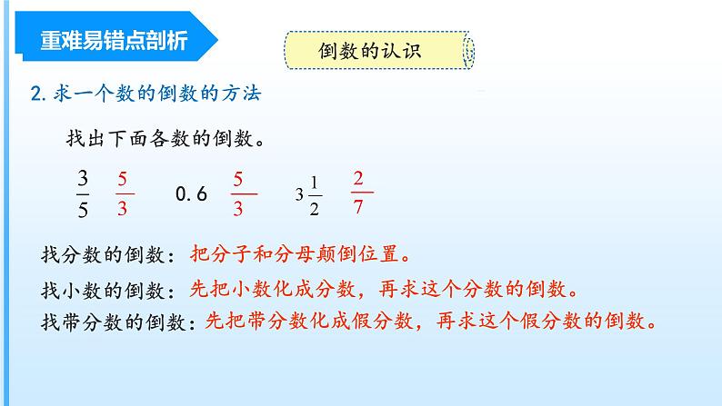 【期中复习】人教版数学六年级上册-第三单元《分数除法》单元复习课件05