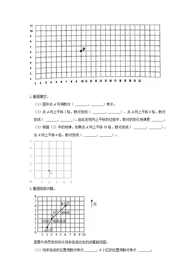 【期中复习】人教版数学五年级上册--第2讲《位置》知识点+考点讲义（教师版+学生版）.zip02