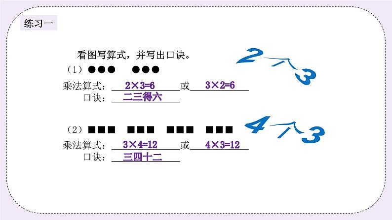 奥数二年级上册 第6讲：表内乘法 课件+教案04