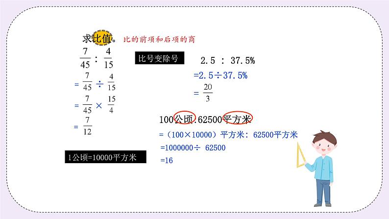 奥数六年级上册 第6讲：比的认识和应用 课件+教案04