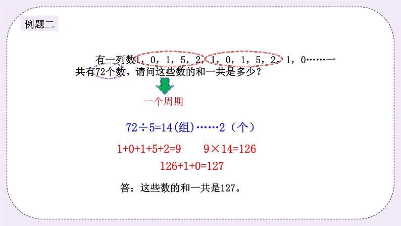 奥数三年级上册 第4讲：周期问题 课件+教案05