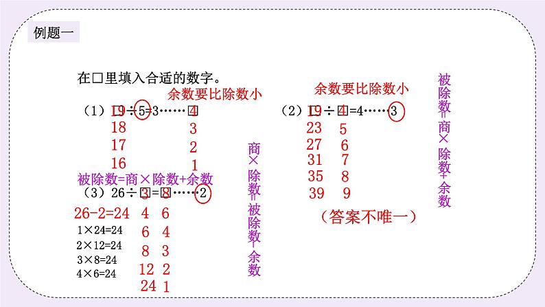 奥数三年级下册秋季课程 第5讲《有余数的除法》课件+教案04