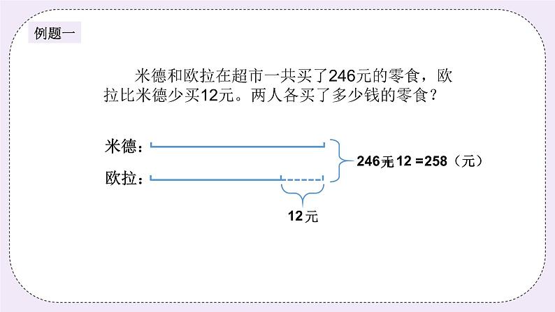 奥数四年级下册秋季课程 第11讲《和差问题》课件+教案03