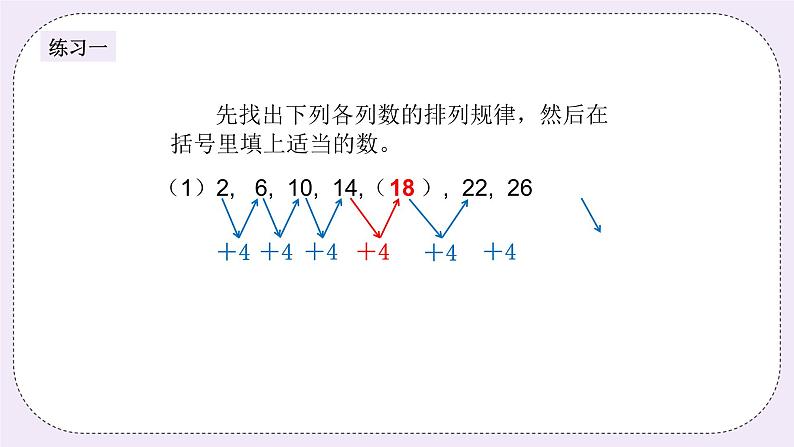 奥数四年级下册秋季课程 第14讲《寻找规律》课件+教案05