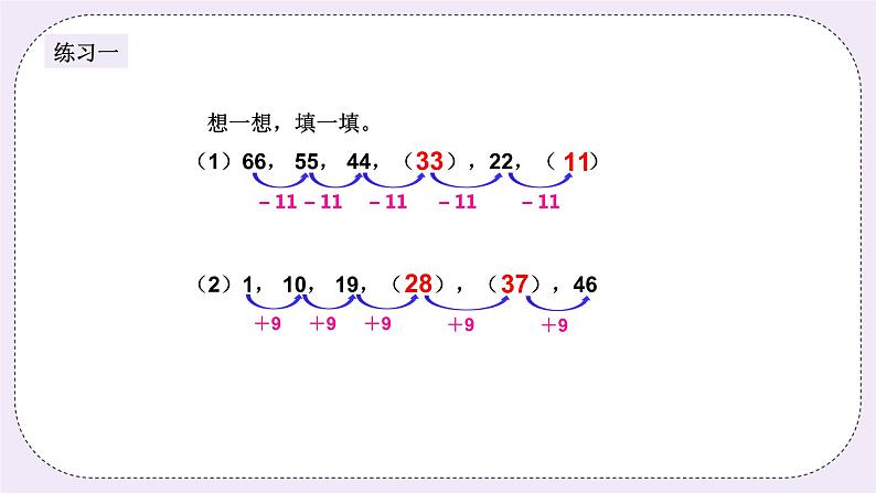 奥数二年级下册 第4讲：数字找规律 课件+教案+作业04