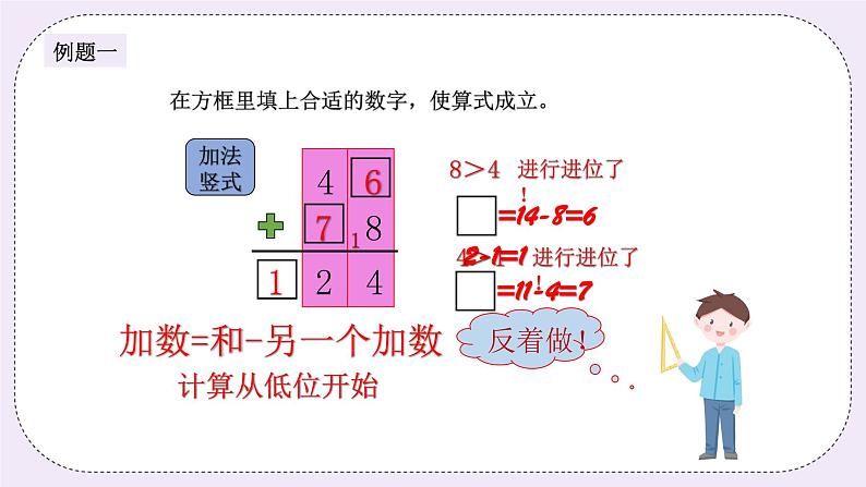 奥数二年级下册 第14讲：填竖式 课件第3页