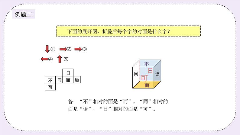奥数五年级下册 第6讲：展开与折叠 课件+教案+作业04