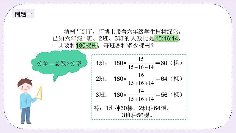 奥数六年级下册 第2讲：按比例分配 课件+教案+作业03