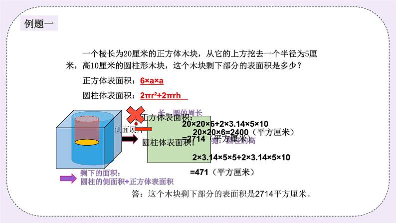 奥数六年级下册 第12讲：表面积与体积 课件+教案+作业03