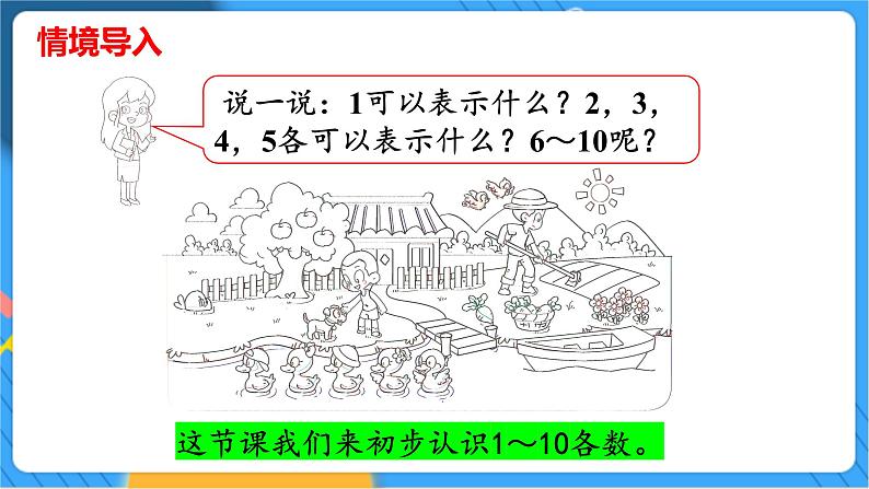 第1单元 1 快乐的家园 北师数学1年级上【教学课件】第3页