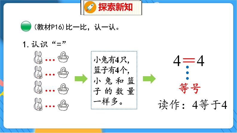 第1单元 6 动物乐园 北师数学1年级上【教学课件】07