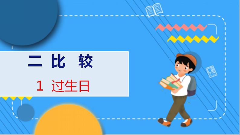 第2单元 1 过生日 北师数学1年级上【教学课件】01