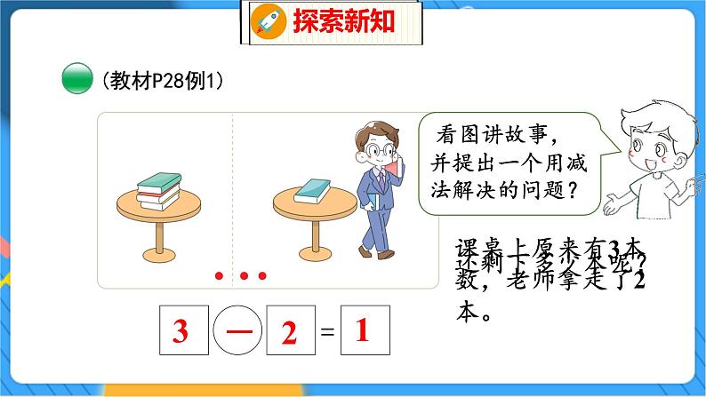 第3单元 4 还剩下多少（2） 北师数学1年级上【教学课件】第8页