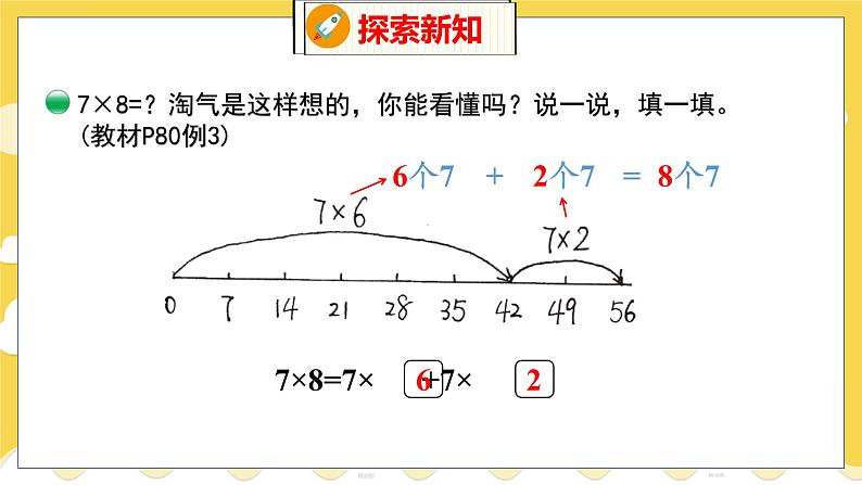 第8单元 2 一共有多少天 北师数学2年级上【教学课件】08