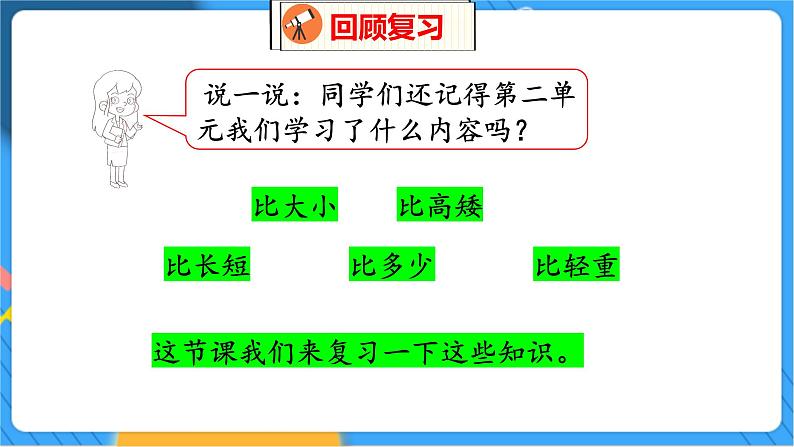 整理与复习 2 整理与复习（2） 北师数学1年级上【教学课件】第2页