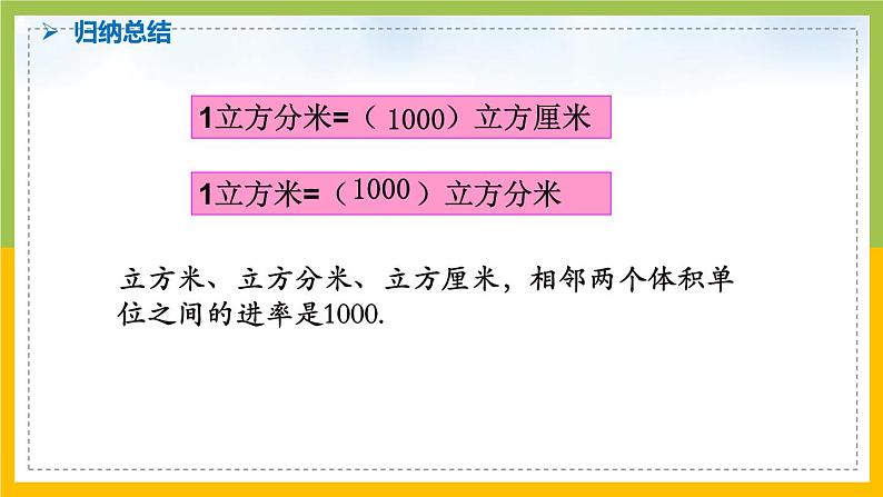 南京力学小学苏教版6年级数学上册第1单元第9课《体积单位间进率》课件08