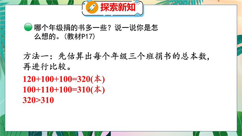 第3单元 1  捐书活动 北师数学3年级上【教学课件】08