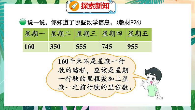 第3单元 6  里程表（二） 北师数学3年级上【教学课件】07