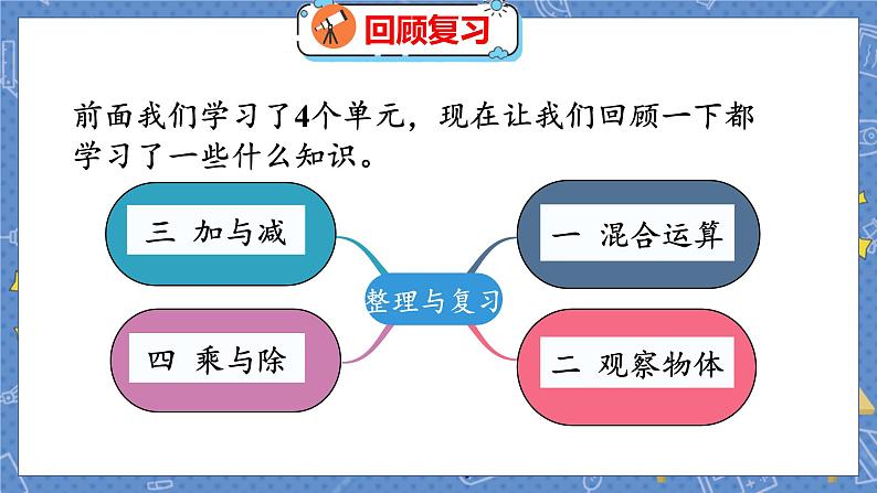 整理与复习 2  整理与复习（2） 北师数学3年级上【教学课件】03