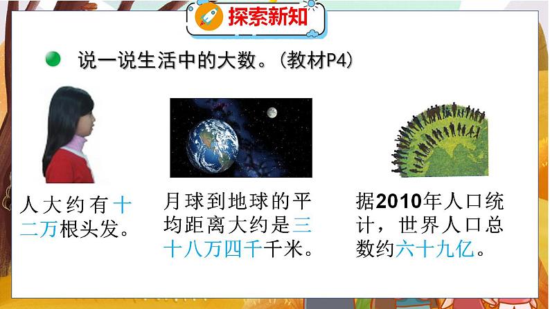 第一单元  第二课时  认识更大的数 北师数学4年级上【教学课件】05