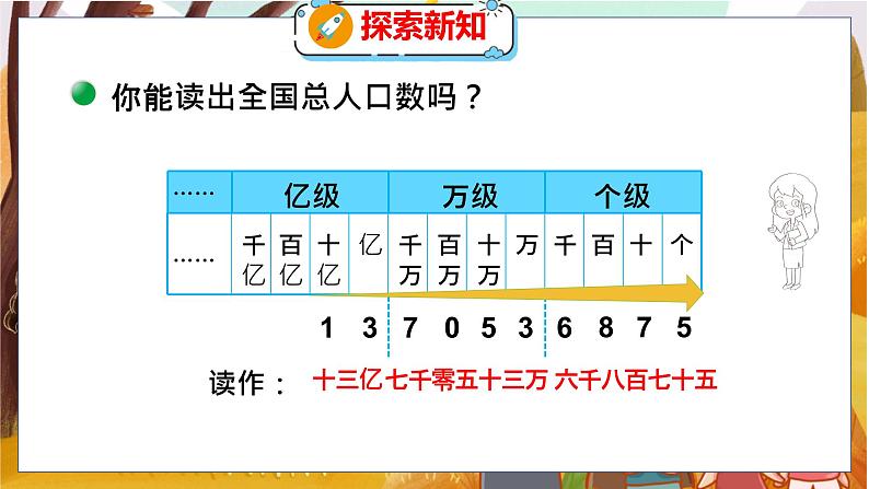 第一单元  第三课时  人口普查 北师数学4年级上【教学课件】07