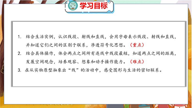 第二单元  第一课时  线的认识 北师数学4年级上【教学课件】02