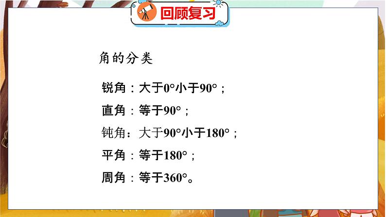 第二单元  第六课时  角的度量（二） 北师数学4年级上【教学课件】03