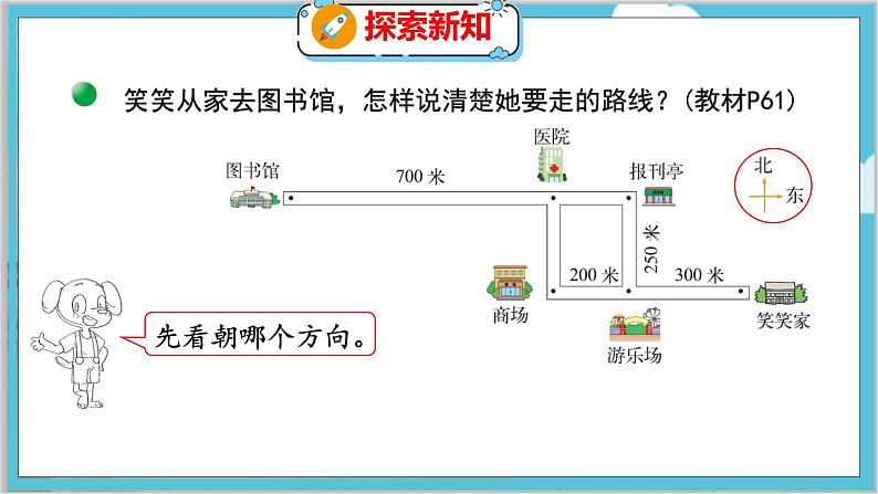 第五单元  第一课时  去图书馆 北师数学4年级上【教学课件】07