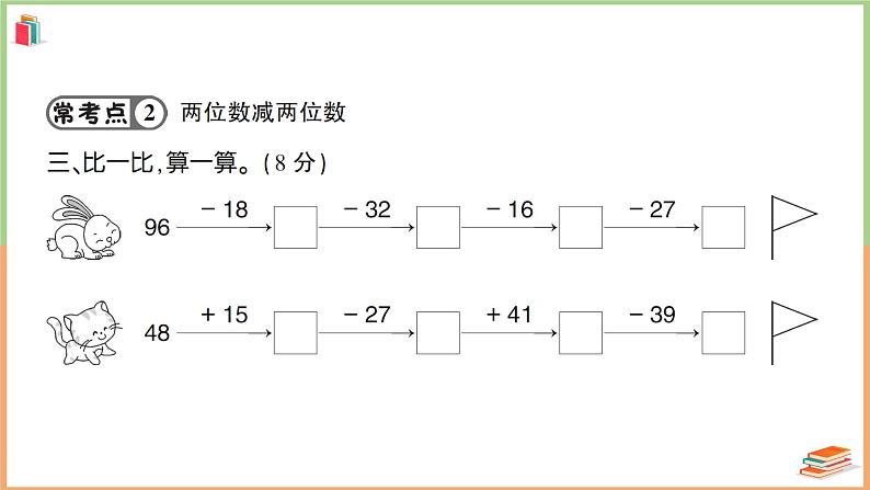 三年级数学上册第2单元知识梳理强化训练1+附答案+讲解PPT05