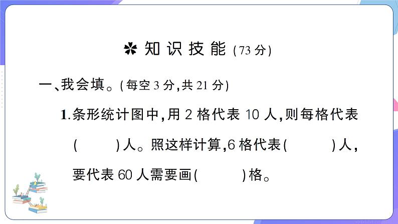 人教版四年级数学上册统计与数学广角专项突破训练第2页