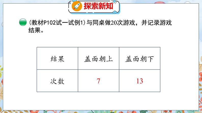 第7单元 1  谁先走（2） 北师数学5年级上【教学课件】06