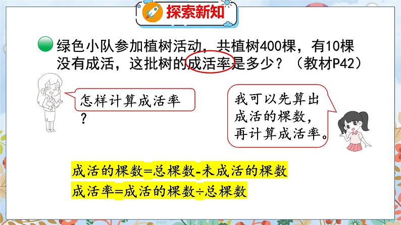 第4单元 第3课时  合格率（2） 北师数学6年级上【教学课件】06