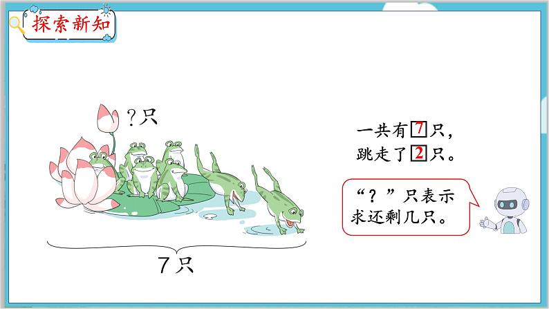 5.5 解决问题（2） 人教数学一年级上册【教学课件】04