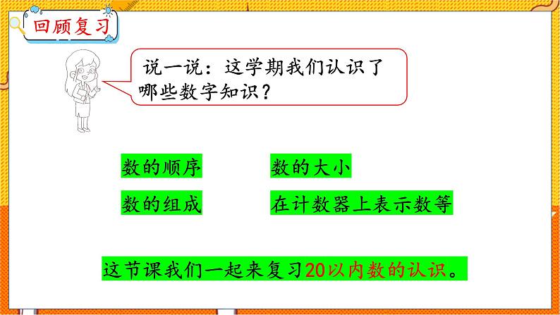 9.1 20以内数的认识 人教数学一年级上册【教学课件】第2页