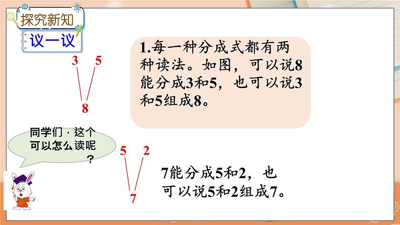 冀教版数学一上 4.2 7、8、9的合与分 课件+教案+练习06