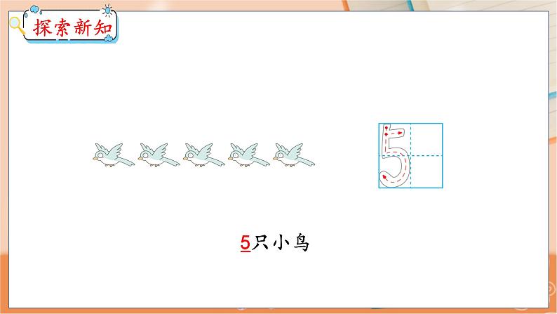 第2单元 第1课时 1~5各数的认识 冀教数学一年级上册【教学课件】08