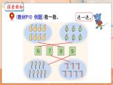 第2单元 第2课时 6~9各数的认识 冀教数学一年级上册【教学课件】
