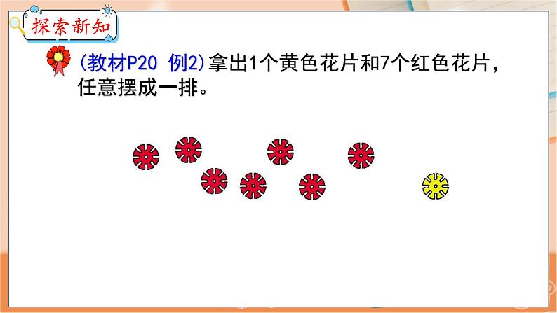 第2单元 第7课时 几个和第几个 冀教数学一年级上册【教学课件】06