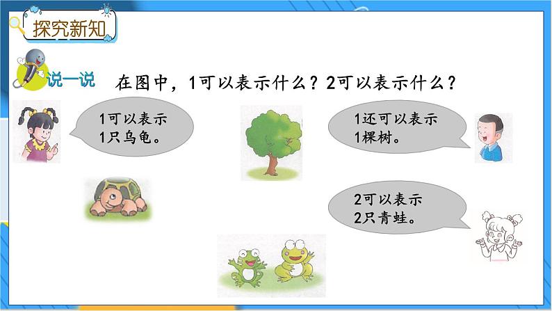 冀教版数学一上 2.1 1-5各数的认识 课件+教案+练习04