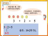 5.1 加法的初步认识 冀教数学一年级上册【教学课件+教案+习题】